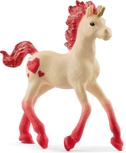 Фігурка Schleich Bayala Collectible Unicorn Ruby 16 см (4059433652443) - зображення 1
