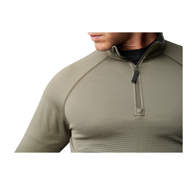 Термореглан 5.11 Tactical Stratos 1/4 Zip RANGER GREEN L (72235-186) - зображення 5