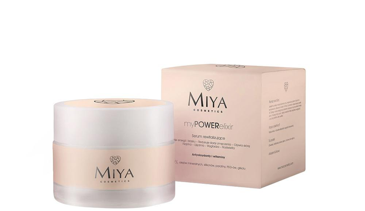 Serum do twarzy Miya Cosmetics My Power Elixir naturalne rewitalizujące 50 ml (5906395957088) - obraz 1