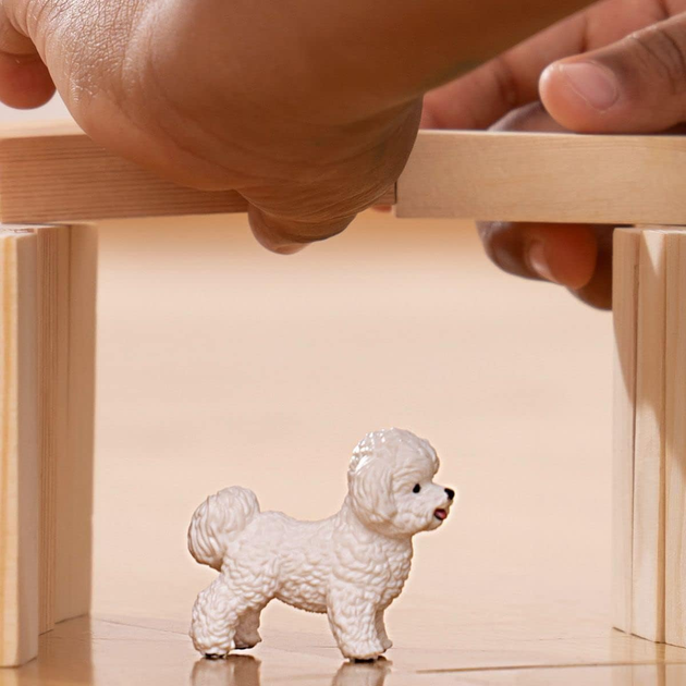 Фігурка Schleich Farm World Bichon Frise Dog 7.5 см (4059433527611) - зображення 2