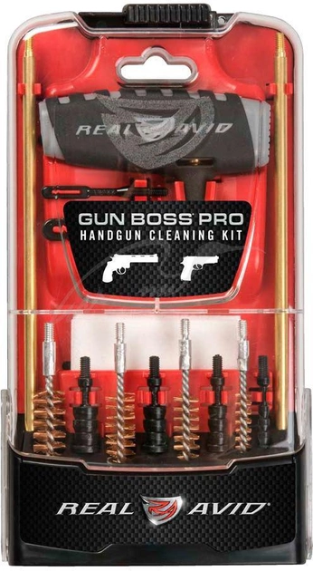 Набір для чищення Real Avid Gun Boss Pro Handgun Cleaning Kit - зображення 1