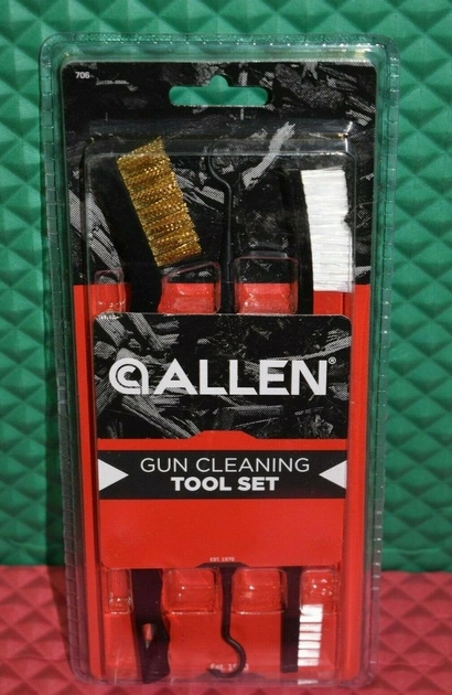 Набор щеток для чистки оружия Allen 706 - изображение 1