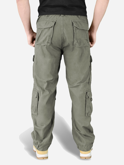 Тактичні штани Surplus Raw Vintage Airbone Vintage Trousers 05-3598-01 2XL Olive (4250403125251) - зображення 2