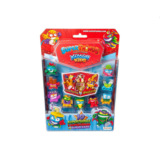 Zestaw figurek Magic Box SuperThings Kazoom Kids (8431618016282) - obraz 1