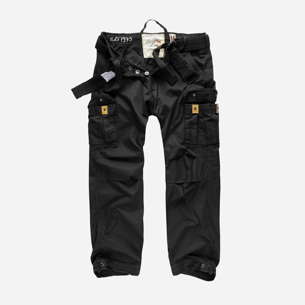 Тактичні штани Surplus Raw Vintage Premium Vintage Trousers 05-3597-03 2XL Black (4250403102603) - зображення 1