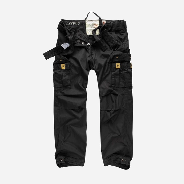 Тактические штаны Surplus Raw Vintage Premium Vintage Trousers 05-3597-03 M Black (4250403102573) - изображение 1