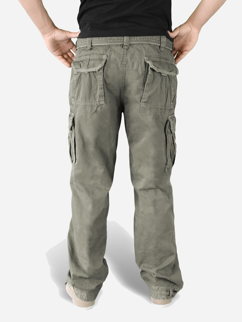 Тактичні штани Surplus Raw Vintage Premium Vintage Trousers 05-3597-01 M Olive (4250403102450) - зображення 2