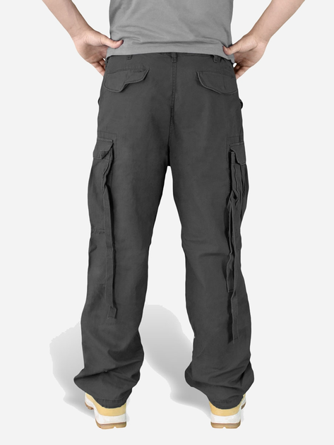 Тактические штаны Surplus Raw Vintage Vintage Fatigues Trousers 05-3596-03 M Black (4250403102276) - изображение 2