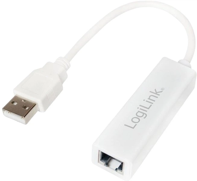 Adapter sieciowy LogiLink USB 2.0 RJ45 Fast Ethernet (4052792030082) - obraz 1
