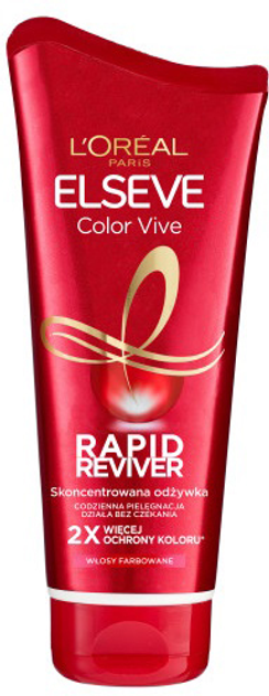 Кондиціонер для волосся L'Oreal Elseve Rapid Reviver Color-Vive для фарбованого волосся 180 мл (3600523719136) - зображення 1