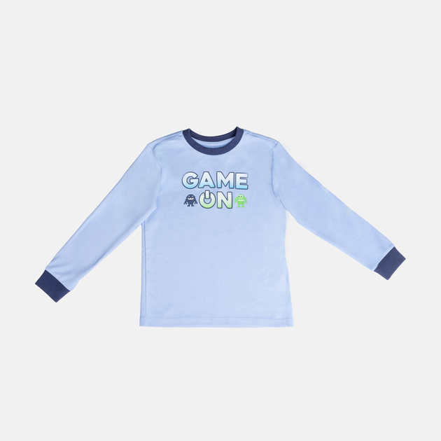 Piżama (longsleeve + spodnie) dziecięca OVS 1912208 104 cm Blue (8056781397381) - obraz 1