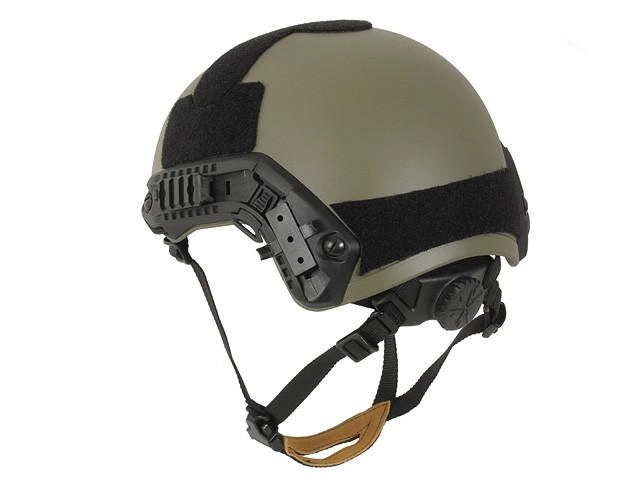 Страйкбольний балістичний шолом FAST (розмір L) – Ranger Green [FMA] - зображення 2