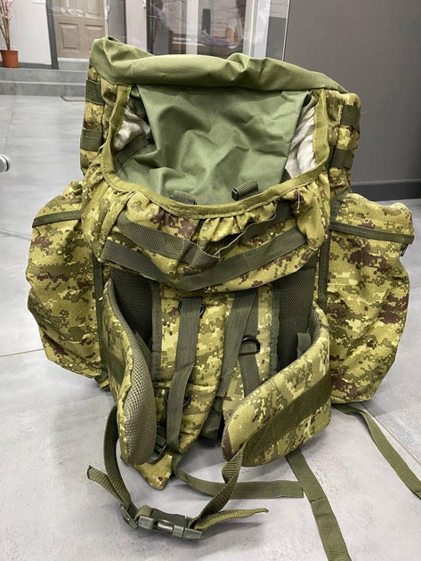 Военный рюкзак 80 л, Олива, Пиксель, тактический рюкзак для военных, армейский рюкзак - изображение 2