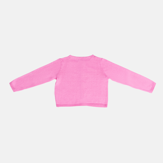 Sweter rozpinany dla dziewczynki OVS 1824212 122 cm Różowy (8056781617229) - obraz 2