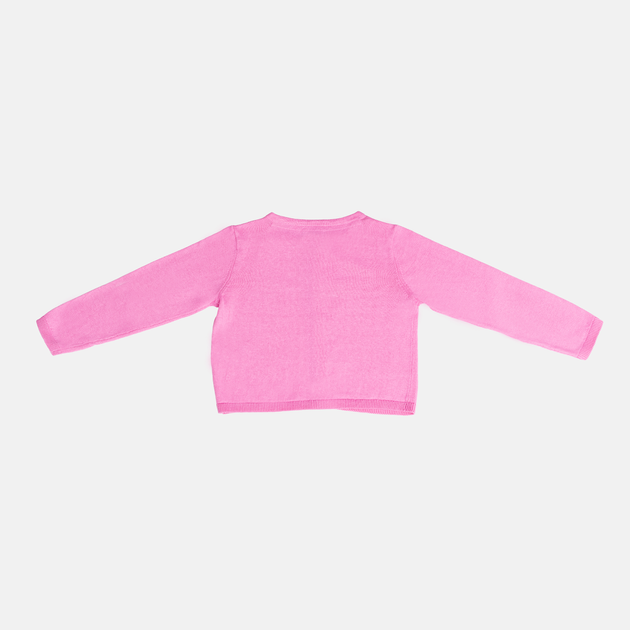 Sweter rozpinany dla dziewczynki OVS 1824212 140 cm Różowy (8056781617250) - obraz 2