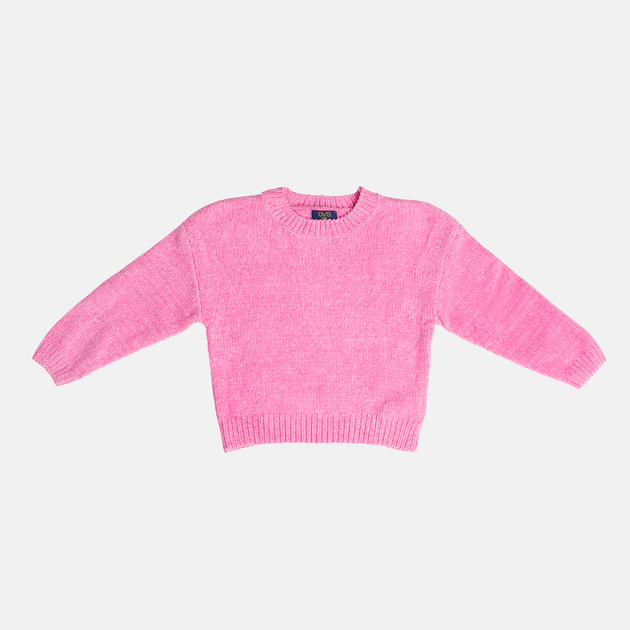 Sweter dla dziewczynki OVS 1829792 122 cm Różowy (8056781706619) - obraz 1