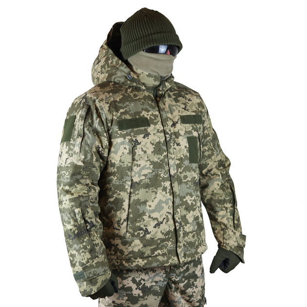 Куртка тактична зимова KALISTA Гетьман 48р Піксель - изображение 2