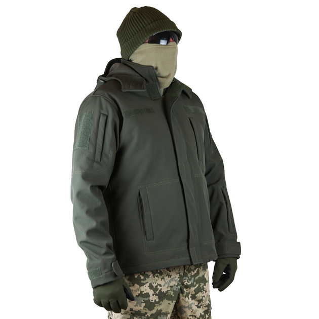 Куртка демісезонна тактична Caprice Soft shell  48р Олива - зображення 2