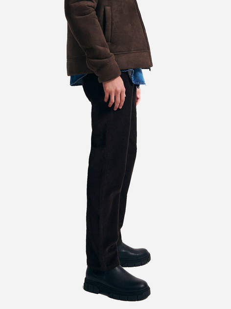 Брюки вельветовые мужские Reserved 0888O-89X XL Темно-коричневые ...