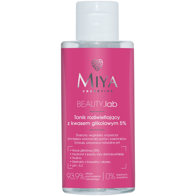 Тонік для обличчя Miya Cosmetics з гліколевою кислотою 5% 150 мл (5906395957637) - зображення 1