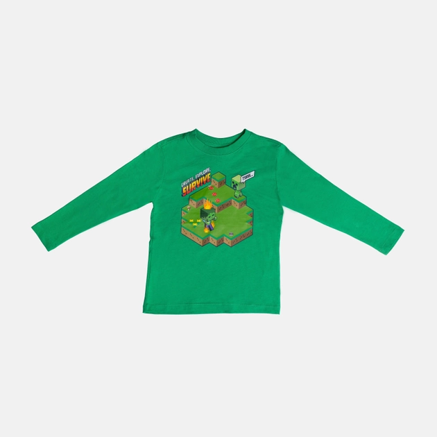 T-shirt z długim rękawem dziecięcy OVS 1834277 116 cm Green (8056781762387) - obraz 1