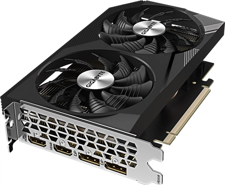 Karta graficzna Gigabyte PCI-Ex GeForce RTX 3050 WINDFORCE OC V2 8G 8GB GDDR6 (128bit) (1792/14000) (2 x HDMI, 2 x DisplayPort) (GV-N3050WF2OCV2-8GD) - obraz 3