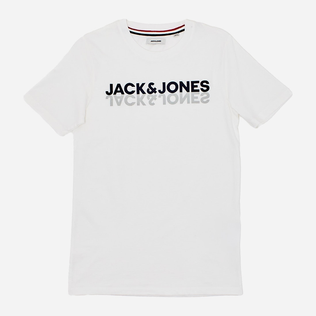 Футболка мужская Jack & Jones XAZ404024EIZV M Белая (DD8000007412211 ...