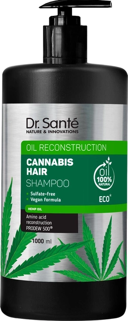 Акція на Шампунь Dr.Sante Cannabis Hair 1 л від Rozetka