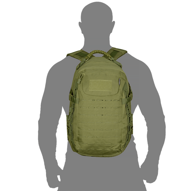 Рюкзак тактический двухлямочный износостойкий для силовых структур BattleBag LC Олива (7236) 35л (OPT-28901) - изображение 2