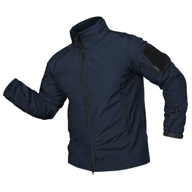 Куртка тактическая демисезонная мужская для силовых структур Phantom System Темно-синяя (7292), XXL (OPT-35991) - изображение 1