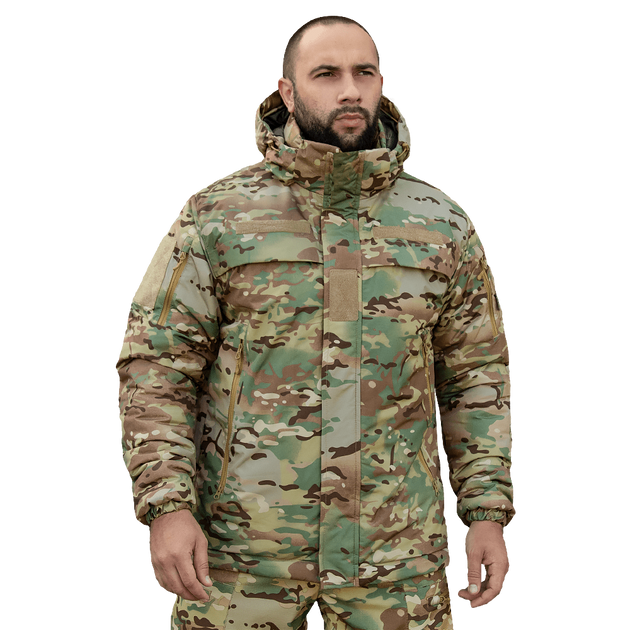Куртка тактическая демисезонная мужская для силовых структур Patrol System 3.0 Мультикам (7347), XXXL (OPT-49901) - изображение 2