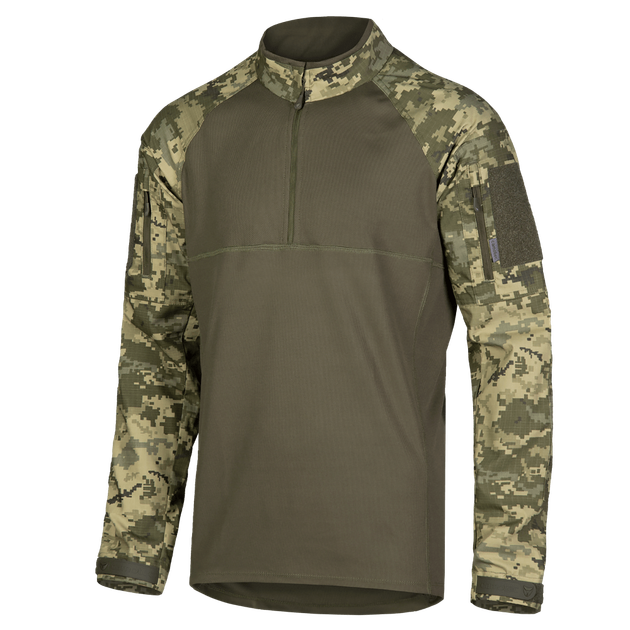 Рубашка тактическая боевая универсальная для силовых структур CM Raid Камуфляж/Олива (7046), XL (SK-N7046(XL)S) - изображение 1