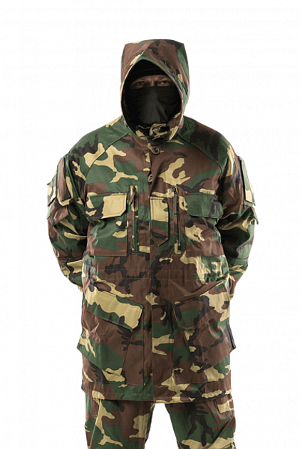 Куртка тактическая износостойкая облегченная для силовых структур Gorka Вудленд 60-62/194-200 (SK-NBH-T-J-W-60-194S) - изображение 1