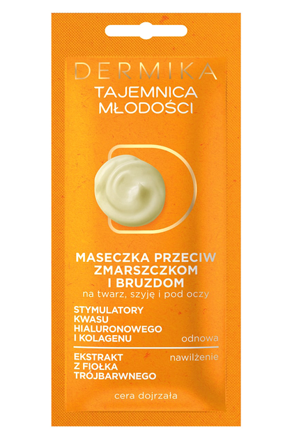 Maska do twarzy Dermika Tajemnica 10 ml (5902046370138) - obraz 1