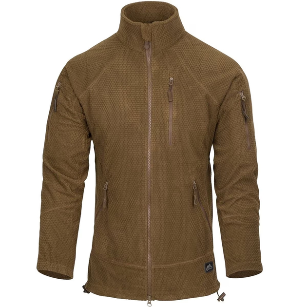 Куртка Helikon-Tex Флисовая на замке L Койот (BL-ALT-FG-11-B05-L) M-T - изображение 2