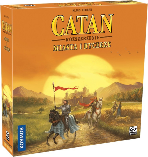 Dodatek do gry planszowej Galakta Catan: Miasta i Rycerze (5902259207009) - obraz 1