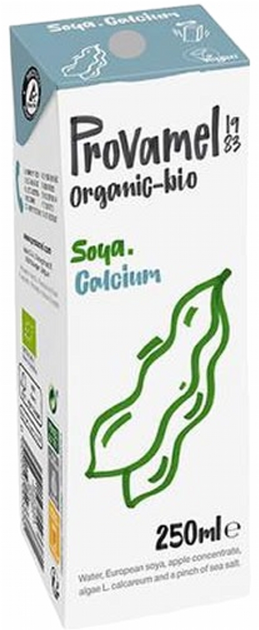 Упаковка соєвого напою Provamel Calcium Soya Drink 15 х 250 мл (5411188125464) - зображення 2