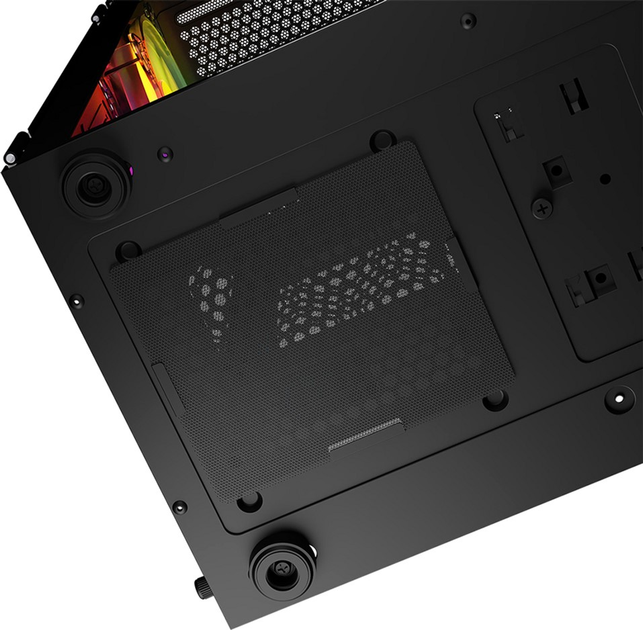 Obudowa komputerowa Logic Concept Aramis Mesh+Glass ARGB fans 4x120 mm Black (AT-ARAMIS-10-0000000-0002) - obraz 16