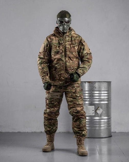 Тактический зимний военный комплект Squad Tactic ( Куртка + Штаны ), Камуфляж: Мультикам, Размер: XXXL - изображение 1