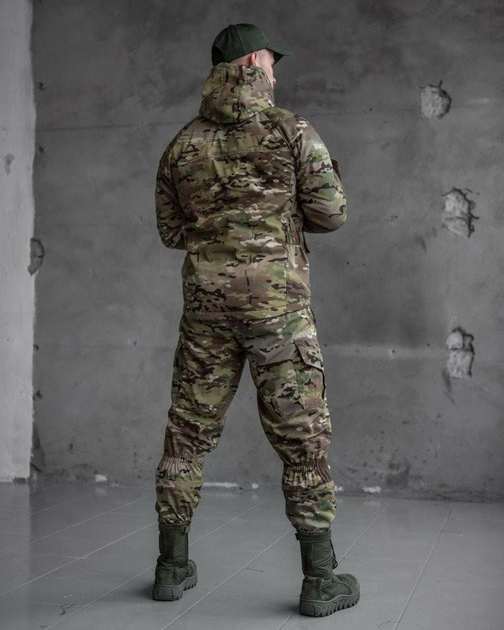 Тактичний зимовий теплий військовий комплект RH-17 ( Куртка + Штани ), Камуфляж: Мультикам, Розмір: L - зображення 2