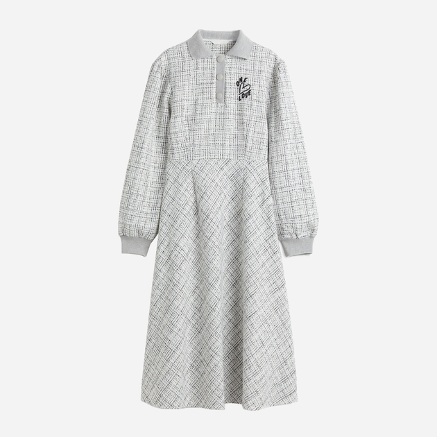 Сукня міді осіння жіноча H&M 1044832ral 36 Біла з чорним від Rozetka на платформі USKIDKA Акція на Сукня міді осіння жіноча H&M 1044832ral 36 Біла з чорним від Rozetka