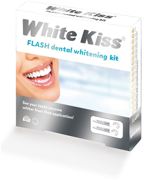 Гель для отбеливания зубов White Kiss Flash Whitening 2 x 6 мл ...