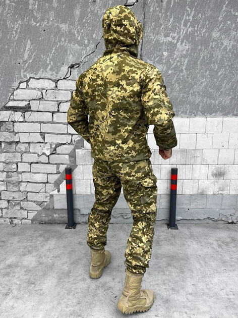 Тактичний військовий комплект гірка Shark ( Куртка + Штани ), Камуфляж: Піксель ЗСУ, Розмір: 60 - зображення 2