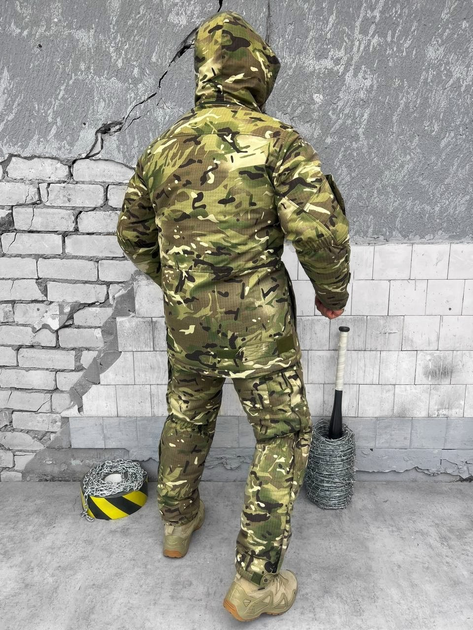 Тактический зимний теплый военный комплект Solomon ( Куртка + Штаны ), Камуфляж: Мультикам, Размер: XXL - изображение 2