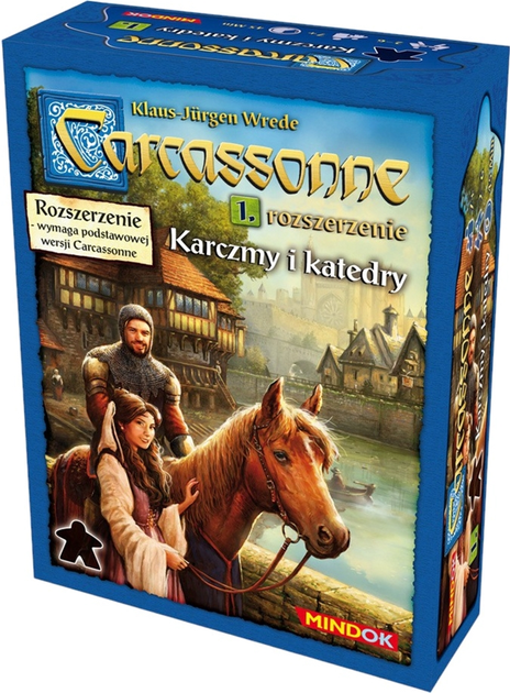 Dodatek do gry planszowej Bard Carcassonne Karczmy i Katedry (8595558307012) - obraz 1