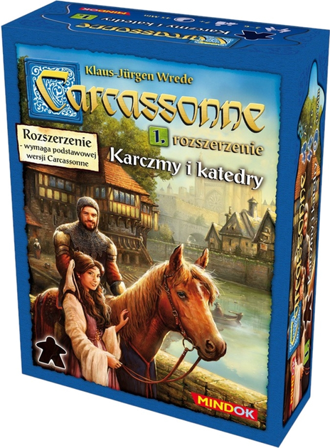 Доповнення до настільної гри Bard Carcassonne Трактири та собори (8595558307012) - зображення 1