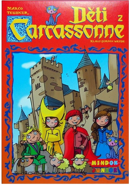 Настільна гра Bard Carcassonne Junior (8595558300280) Настільна гра Bard Carcassonne Junior (8595558300280) - зображення 1