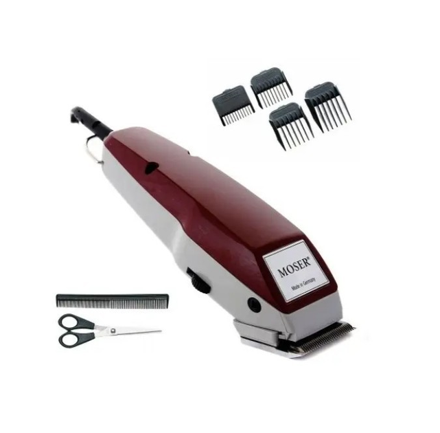 Машинка для стрижки Moser Burgundy в наборе Красный - изображение 2