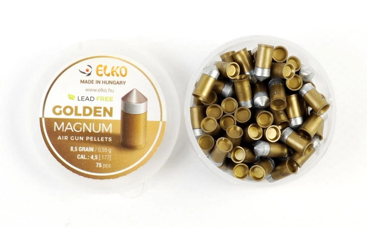 Кулі Elko Golden Magnum (0.55г, 75шт) - зображення 2