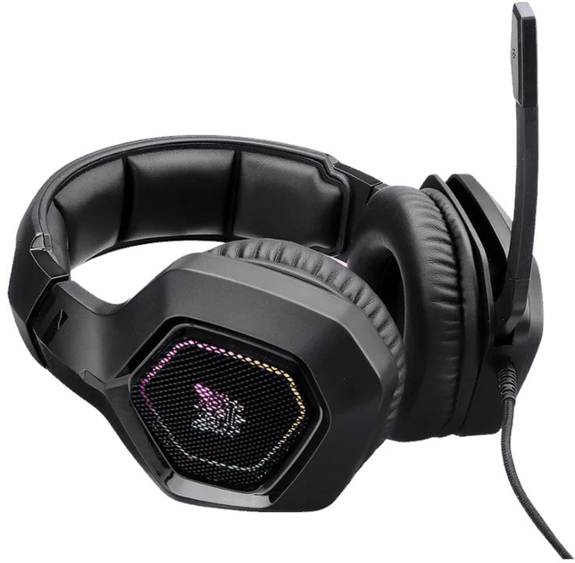 Słuchawki Onikuma K10 PRO RGB Black (ON-K10PRO/BK) - obraz 4